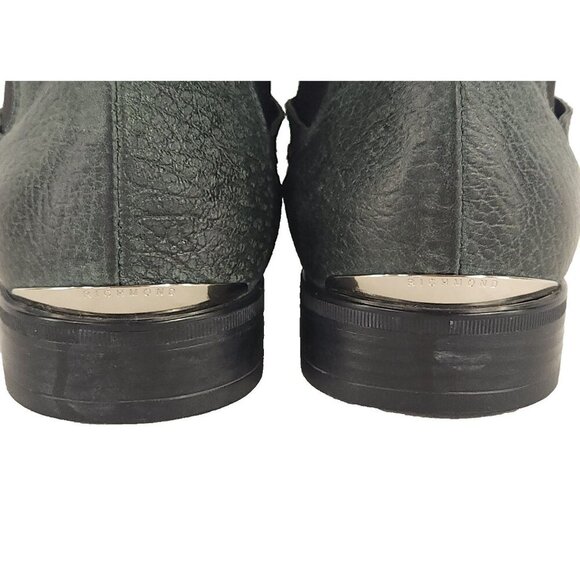 John Richmond Leather Chelsea Boots Size 39 US 9 Womens Blue $595 - Picture 5 of 10